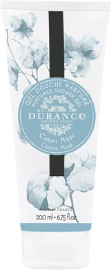 Durance Les Eternelles Natural Shower Gel For Women (200ml) Cotton Musk Fragrance - Womens Body Wash | Nourishes, Gently Cleanses, Hydrates & Softens Skin