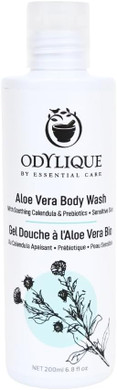 Odylique Aloe Vera Body Wash 200ml | Unscented | Vegan, Organic & 100% Natural | Sulphate Free