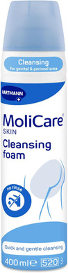 MoliCare Skin Body Wash Lotion for Showering, suits Sensitive and Irritated Skin, Odour Neutralising, Nourishing Panthenol and Almond Oil, 500 ml