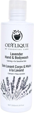 Odylique Lavender Hand & Body Wash 200ml | Vegan, Organic & 100% Natural | Sulphate Free