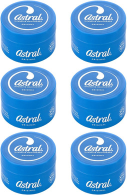 Astral Face & Body Intensive Moisturiser Cream 50ml (Pack of 6)