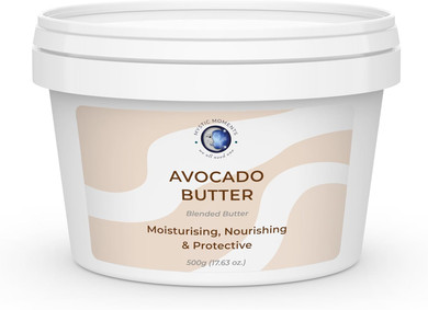 Mystic Moments | Avocado Blended Butter 500g - Natural Cosmetic Butters Vegan GMO Free
