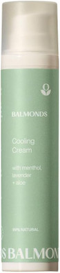 Balmonds Cooling Cream 100ml  Natural Skin Soothing Lotion with Menthol, Lavender, Shea Butter & Aloe Vera for Hot Flushes, Menopause, Sunburn & Sensitive Skin Relief