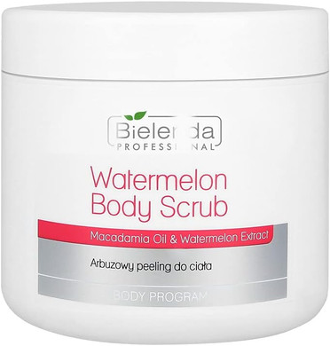 Bielenda Professional Watermelon Body Scrub Macadamia Oil 600g