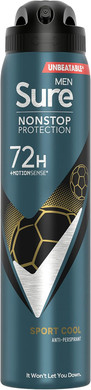 Sure Sport Cool Anti-perspirant 72h Protection, 250ml