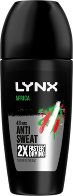 Lynx Africa Antiperspirant Roll On 50 ml