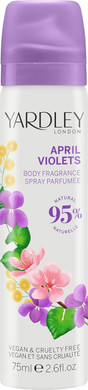 Yardley London April Violets Body Spray 75 ml1 Units