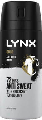 Lynx Gold Anti White Marks Anti-perspirant Deodorant Spray 150 ml