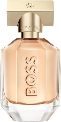 BOSS The Scent - Eau de Parfum for Her - Ambery Fragrance with Notes of Honeyed Peach, Osmanthus Flower and Roasted Cocoa - High Longevity - 30ml