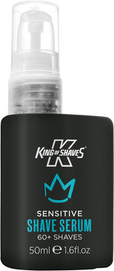 King of Shaves Advanced Sensitive Shaving Face Serum For Men, Shaving Gel Oil Men, Pre Shave Face Serum, 50ml