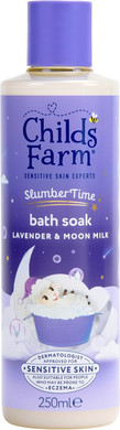 Childs Farm SlumberTime Sleep Bath Soak, Calming Lavender & Moon Milk | Soothing & Hydrating | Suitable for Newborns with Dry, Sensitive Skin, 250ml