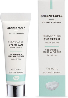 Green People Rejuvenating Eye Cream - Natural & Organic - For Dark Circles & Puffy Eyes - Paraben & Alcohol Free - Cruelty Free & Vegan, 10ml
