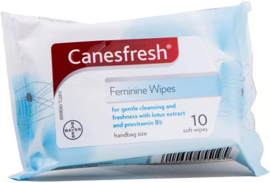 Canesfresh Feminine Wipes - 10 Wipes