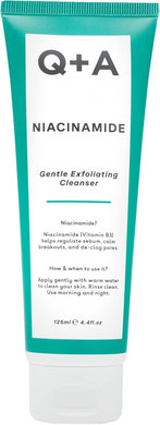 Q+A Salicylic Acid Daily Cleanser  Exfoliating Face Wash for Clear Skin, Targets Breakouts & Pore Congestion, Hydrating with Betaine & Allantoin, Vegan & Cruelty-Free, Made in UK, 125ml