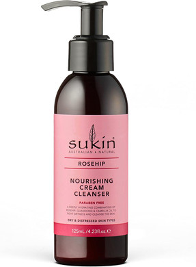 Sukin Natural Rosehip Nourishing Cream Cleanser, 891523