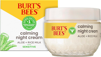 Burt's Bees Sensitive Night Face Cream, 50g