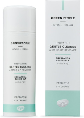Green People Gentle Cleanse & Make Up Remover - Natural & Organic - With Calendula & Squalane (Derived from Olives) - SLS & Alcohol Free - Vegan & Cruelty Free, 150ml