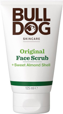 BULLDOG SKINCARE - Energising Face Scrub For Men Exfoliating Coconut shell scrub 125 ml (Pack of 2)