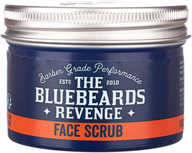 The Bluebeards Revenge, Deep Exfoliating Daily Face Scrub For Men, With Natural Olive Stones And Ginger, 100ml