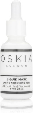 OSKIA Liquid Mask  Overnight Lactic Acid Mask with Probiotics & Niacinamide for Exfoliation & Radiance