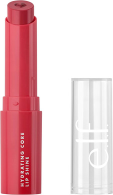 e.l.f. Hydrating Core Lip Shine, Conditioning & Nourishing Lip Balm, Sheer Colour Tinted Chapstick, Joyful