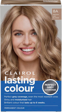 Clairol Lasting Colour Permanent Hair Dye | Ideal Grey Coverage | Shiny and Moisturised Hair | 6R Auburn