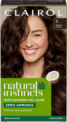 Clairol Natural Instincts Semi-Permanent No Ammonia Hair Dye, 7RG Dark Rose Gold Blonde