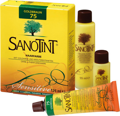 Sanotint Sensitive Colour 75 Golden Chestnut125 Mil