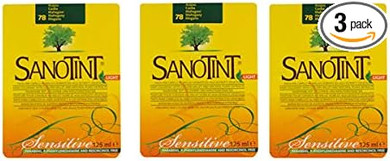 SANOTINT SENSITIVE COLOUR 78 MAhogany 3 PACKS - 3x125 ML