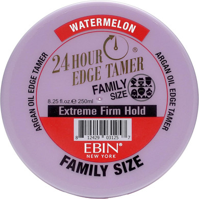 EBIN NEW YORK 24 Hour Edge Tamer Refresh  Extreme Firm Hold, 2.7 Oz, Wild Berry  No Flaking, No White Residue, Shine and Smooth with Argan Oil & Castor Oil