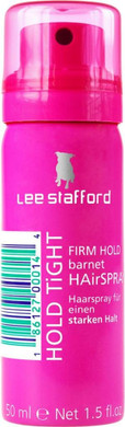 Lee Stafford Mini Hold Tight Hairspray 50ml For Hairs, White
