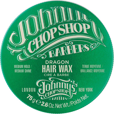 Johnny's Chop Shop - Dragon Wax, Medium Hold Hair Styler, Non Greasy (75g) Pack of 1
