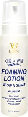 EBIN NEW YORK Curl & Twist Foaming Lotion Volumizing 8.5 oz