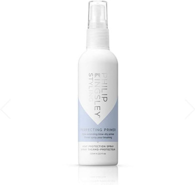 Philip Kingsley | Perfecting Primer Heat Protection Spray For Hair | Anti-Frizz Style Extending Primer with Invisible Hold | Protects Hair, Holds Style and Adds Volume and Shine | 60ml