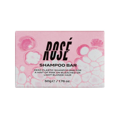 Bleach London Rose Shampoo Bar - Pale Pink Rinse, Vegan, Cruelty Free, Colour Protected Clean, Colour Depositing Formula, 250 Ml