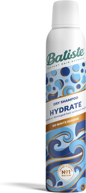 Batiste Dry Shampoo Hydrating 200ml, Hair Benefits For Dry Brittle Hair, No Rinse Spray to Refresh Hair in Between Washes (Pack of 2)