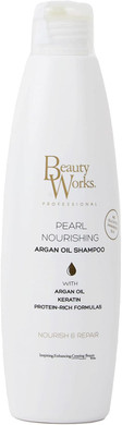 Beauty Works Pearl Nourishing Sulfate Free Argan Oil Shampoo 250ml SLE & Paraben Free