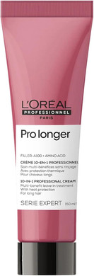 LOréal Professionnel 10-in-1 Cream, With Filler-A100 And Amino Acid for Long Hair With Thin Ends, Serie Expert Pro Longer