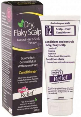 Hope's Relief, Natural Conditioner for Hair Prone to Eczema, Seborrheic Dermatitis, Dandruff and Dry Scalp Care