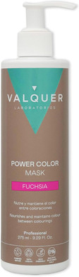 V?quer Professional Power Colour Mask Dyed Hair Vegan and Sulfate (Fuchsia) Hair Colour Enhancer - 275ml