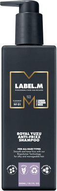 LABEL.M Royal Yuzu Anti-Frizz Shampoo 300ml  With Recyclable Pump