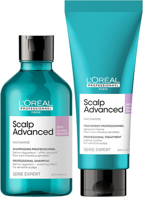 L'Oréal Professionnel Serie Expert Scalp Advanced Anti-Discomfort Hair Shampoo & Treatment Duo