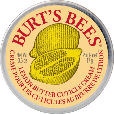 Burt's Bees Cuticle Cream For Nails, Sweet Almond Cuticle Oil With Cocoa Butter & Vitamin E, Lemon Scent, 15g