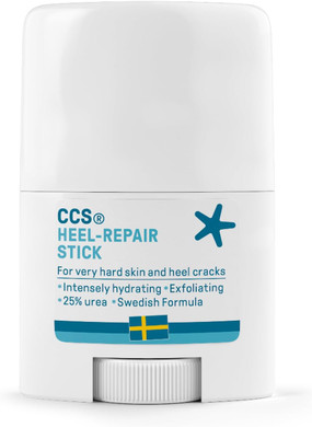 CCS Heel Repair Stick for very dry feet and cracked heels - 25% Urea effectively hydrates and softens dry feet 25ml