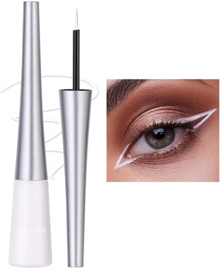 Brown Liquid Eyeliner Matte Quick-Drying Eyeliner,Lasting Non-Blooming Waterproof Gel Colored Eyeliner, Candy Color Liquid Highly pigmented Eyeliner (Brown)