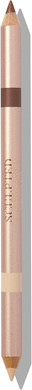Brighten & Define Kohl Eyeliner Pencil Duo from Sculpted by Aimee (Rust/Nude) - Travel-Friendly Vegan 2-in-1 Nude Double-Ended Eyeliner Pencil Combination