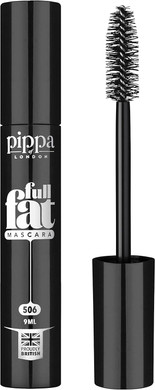 Pippa of London Full Fat Mascara Black 506 - Water Resistant Lengthening and Curling Mascara