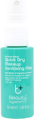 Beauty Hygiene Plus Makeup Sanitising Mist Quick Dry Antibacterial & Antiviral 50ml