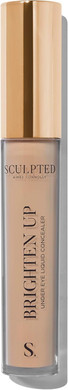 Brighten Up Under Eye Concealer from Sculpted by Aimee (Sand) - 7ml Light Coverage Mineral Liquid Makeup Concealer for Hydrating Delicate Skin & Dark Circles with Niacinamide and Hyaluronic Acid