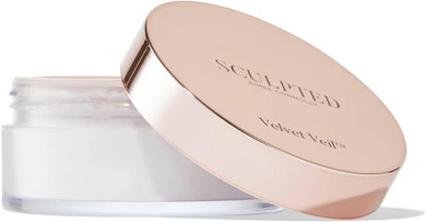 Velvet Veil Pressed Setting Powder from Sculpted by Aimee - 10g Travel Friendly, Compact, Translucent Face Powder to Regulate Shine and Prolong Makeup - with Hyaluronic Acid & Niacinamide